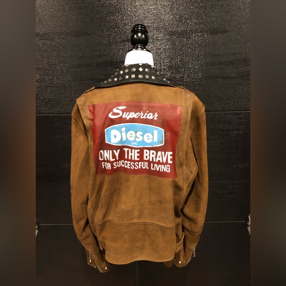 Leather jacket Diesel inc - Picture 2 of 2